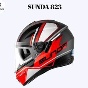 Sunda 823 Tem (New Graphics) - Nón fullface 2 kính lót tháo giặt tiện lợi