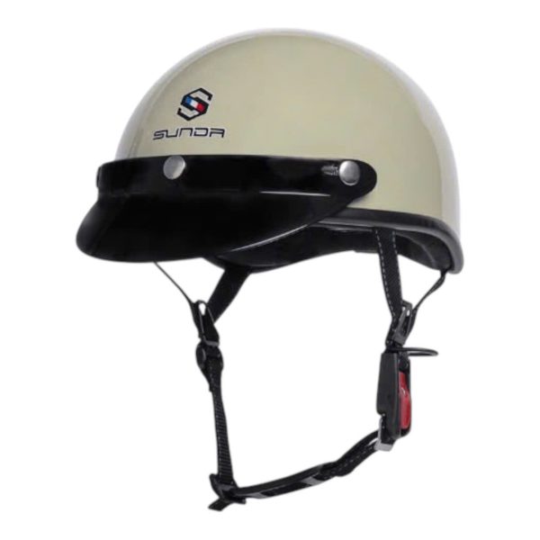 Sunda HALY 136 Mũ nửa đầu không kính nhỏ gọn tiện lợi - Ảnh 9