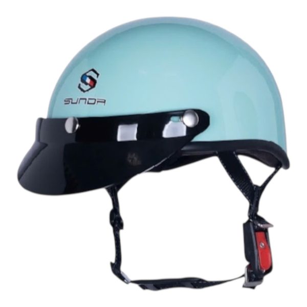 Sunda HALY 136 Mũ nửa đầu không kính nhỏ gọn tiện lợi - Ảnh 3