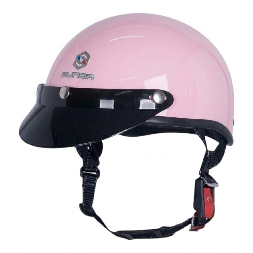 Sunda HALY 136 Mũ nửa đầu không kính nhỏ gọn tiện lợi - Ảnh 11