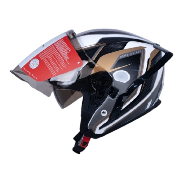 SUNDA 631A TEM - NÓN 3/4 2 KÍNH CAO CẤP - Ảnh 5