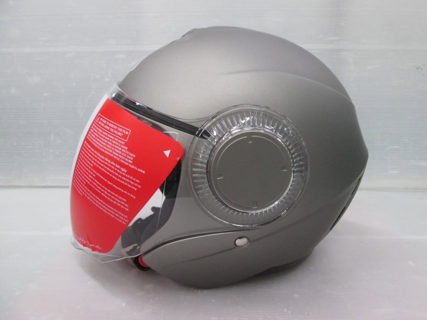 Sunda 621 Trơn Nón bảo hiểm 3/4 Lót 3s tháo giặt - Ảnh 5