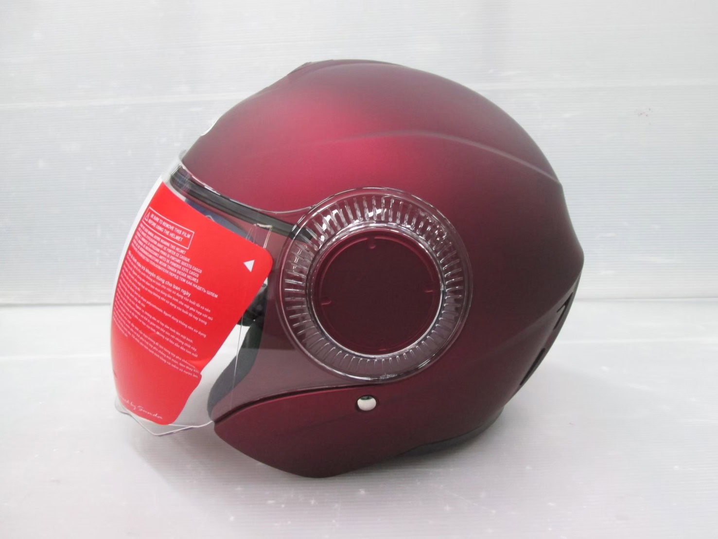 Sunda 621 Trơn Nón bảo hiểm 3/4 Lót 3s tháo giặt - Ảnh 6